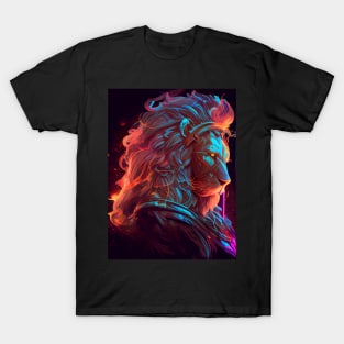 lion warrior king of beasts T-Shirt